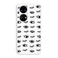 Eye pattern #2: Huawei P50 Transparant Hoesje