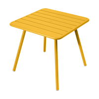 Fermob Luxembourg tuintafel vierpoot 80x80 cm Honey