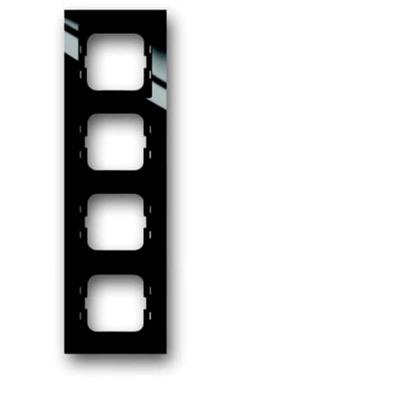 Busch-Jaeger 2CKA001754A4412 Frame Frame 4-voudig Zwart, Diepzwart (RAL 9005) 1 stuk(s)