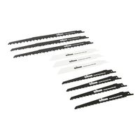 Triton 10-delige recipro zaagblad set | 150 en 240 mm - 465874 - thumbnail