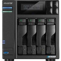 Asustor 90-AS6704T00-MD30 data-opslag-server NAS Desktop Ethernet LAN Zwart N5105 - thumbnail