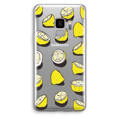 When Life Gives You Lemons...: Samsung Galaxy S9 Transparant Hoesje