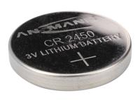 Ansmann knoopcel lithium coin cell cr 2450 3v