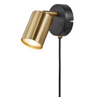 Nordlux Gouden wandlampExplore met snoer - 2113251035