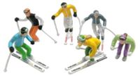 Figuren staand ski's 6 stuks - Jaegerndorfer