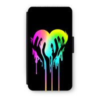 Hold My Heart: iPhone X Flip Hoesje