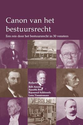 Canon van het bestuursrecht (Paperback)
