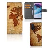 OnePlus Nord CE 5G | Flip Cover | Wereldkaart