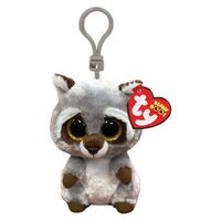 Ty Beanie Boo's Clip Racoon, 7cm - thumbnail