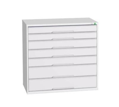 Bott Verso Schuifladenkast | 1050x550x1000mm | 7 Laden | RAL 7035 - 16925249.16