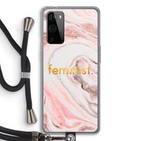 Feminist: OnePlus 9 Pro Transparant Hoesje met koord