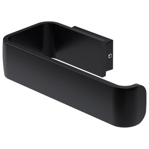 Toiletrolhouder Haceka Aline Black 15,6x3,5 cm Aluminium Mat Zwart