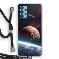 Examiner: Samsung Galaxy A32 4G Transparant Hoesje met koord Examiner: Samsung Galaxy A32 4G Transparant Hoesje met koord