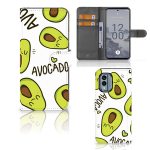 Nokia X30 Leuk Hoesje Avocado Singing