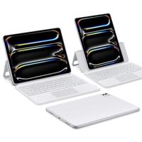 iPad Pro 13” (2024) Ascend Keyboard Case - US Layout - White