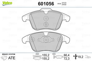 Valeo Remblokset 601056