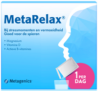 Metagenics MetaRelax Zakjes Citroen Smaak
