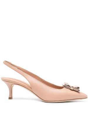 Ferragamo escarpins Willis 70 mm - Tons neutres