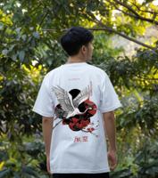 Ab Lifestyle Ink Tee (crane) Ab.ss25048 Print T-shirts Bright White