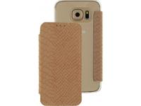 Mobilize Mobilize Slim Booklet Samsung Galaxy S6 Soft Snake Creamy Rose - thumbnail