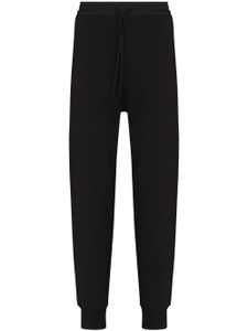 Y-3 pantalon de jogging à logo - Noir