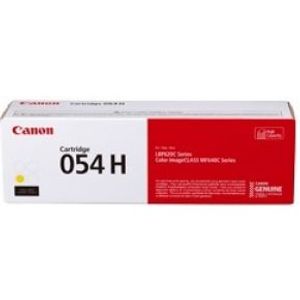 Canon 054H tonercartridge 1 stuk(s) Origineel Geel