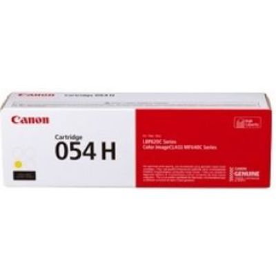 Canon Toner Cartridge 054 H Y geel
