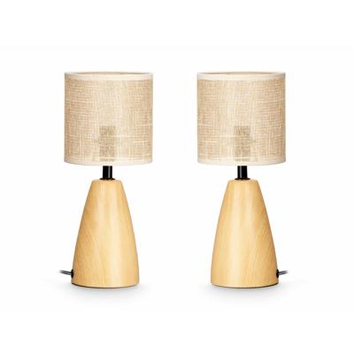 Bureaulamp Gift Decor 10946 Bruin 60 W 2 Stuks