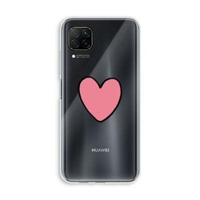 Hartje: Huawei P40 Lite Transparant Hoesje