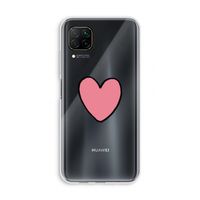 Hartje: Huawei P40 Lite Transparant Hoesje