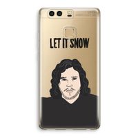 Let It Snow: Huawei P9 Transparant Hoesje