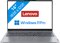 Lenovo ThinkBook 16 G6 IRL Laptop 40,6 cm (16") WUXGA Intel® Core™ i5 i5-1335U 16 GB DDR5-SDRAM 512 GB SSD Wi-Fi 6 (802.11ax) Windows 11 Pro Grijs - thumbnail