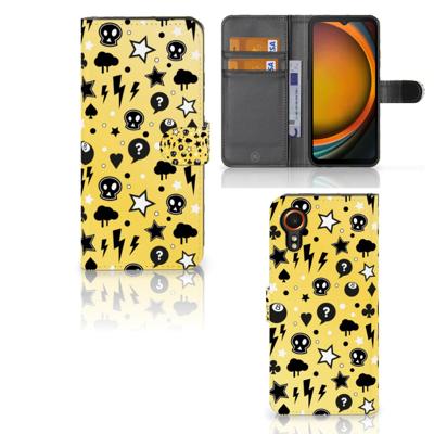 Telefoonhoesje met Naam Samsung Galaxy Xcover 7 Punk Geel Telefoonhoesje met Naam Samsung Galaxy Xcover 7 Punk Geel