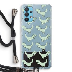 Dinos: Samsung Galaxy A32 4G Transparant Hoesje met koord