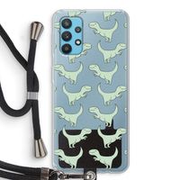 Dinos: Samsung Galaxy A32 4G Transparant Hoesje met koord