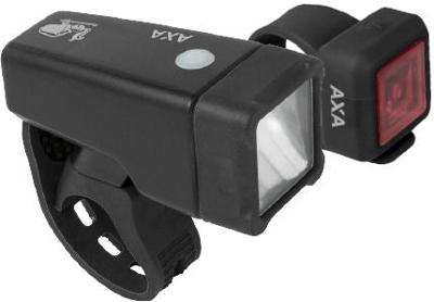 Axa Verlichtingsset niteline t1 led zwart