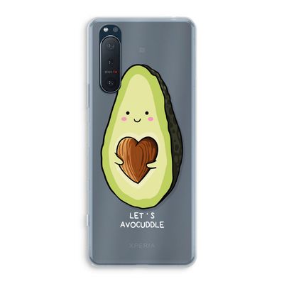 Avocuddle: Sony Xperia 5 II Transparant Hoesje
