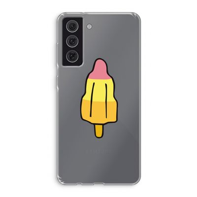Raketijsje: Samsung Galaxy S21 FE Transparant Hoesje