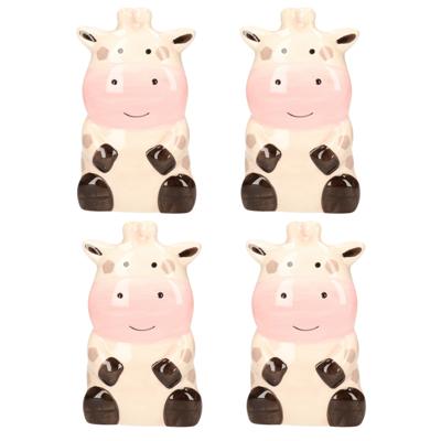 Waterverdamper radiator - 4x - koe - kunststeen - kinderkamer - 17 cm - luchtbevochtiger Waterverdamper radiator - 4x - koe - kunststeen - kinderkamer - 17 cm - luchtbevochtiger