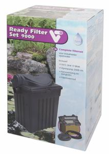 VT Ready Filter Set 9000 - Complete UV-C Vijverfilter met Energiezuinige Pomp en Accessoires