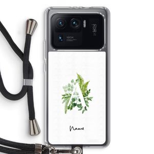 Green Brush: Xiaomi Mi 11 Ultra Transparant Hoesje met koord