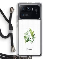 Green Brush: Xiaomi Mi 11 Ultra Transparant Hoesje met koord