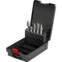 TOOLCRAFT TO-9913158 Freesstift Afmeting, Ø 10 mm Schachtdiameter 6 mm 5-delig