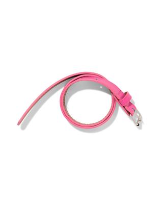 HEMA Kinderriem 1.8cm hartjes roze (roze)
