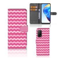 Xiaomi Mi 10T Pro | Mi 10T | Telefoon Hoesje | Waves Pink