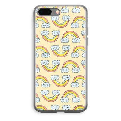 Regenboog: iPhone 8 Plus Transparant Hoesje