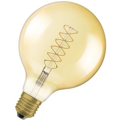 OSRAM HOMELIGHTING 4058075761650 LED-lamp Energielabel F (A - G) E27 Globe 4.8 W = 37 W Warmwit (Ø x h) 124 mm x 124 mm Dimbaar 1 stuk(s)