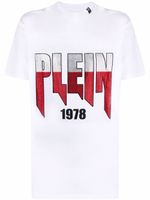 Philipp Plein t-shirt à logo imprimé - Blanc