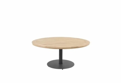 Taste Saba Low Diningtafel Teak Antracite dia. 160 cm 4SO - 4so Taste Saba Low Diningtafel Teak Antracite dia. 160 cm 4SO - 4so