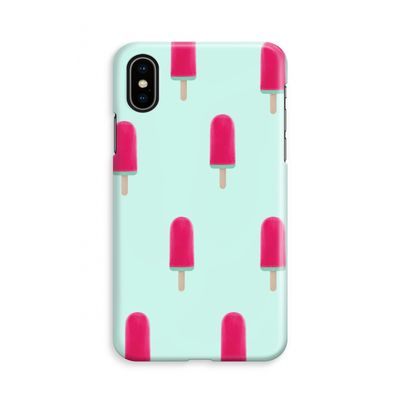 Waterijsje: iPhone Xs Volledig Geprint Hoesje